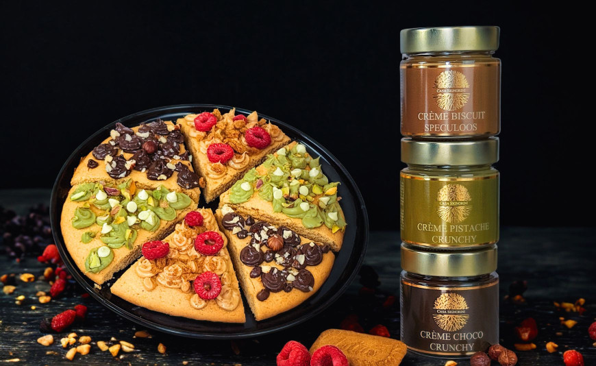 Pizza cookie façon Cédric Grolet