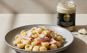 Conchiglie à la truffe bianchetto