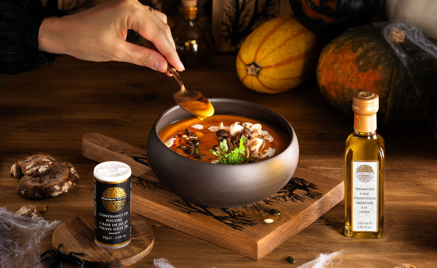 Velouté de Courge à la Truffe