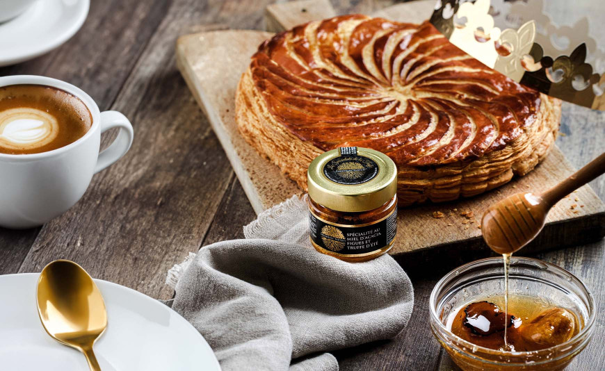 Galette dei Re al miele al tartufo